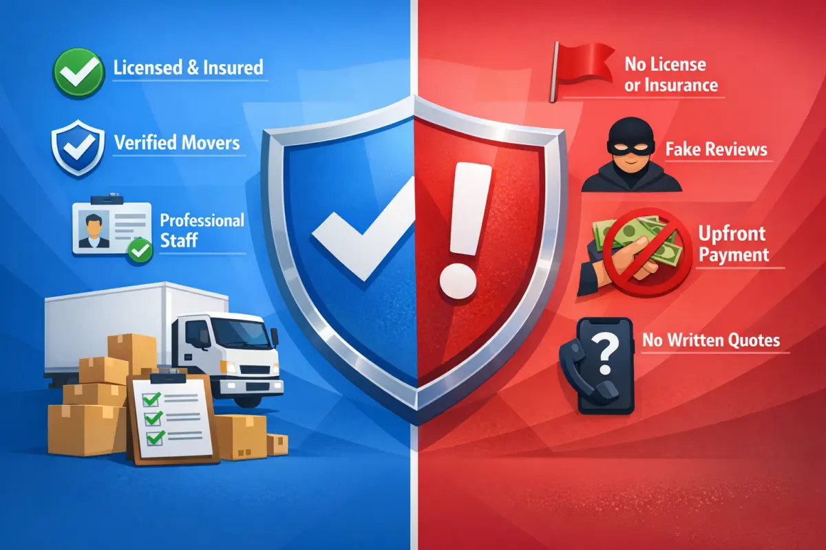 The Moving Scam Prevention Guide: 27 Red Flags, State Resources & Recovery Options